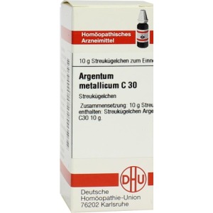 Argentum Metallicum C 30 Globuli 10 g