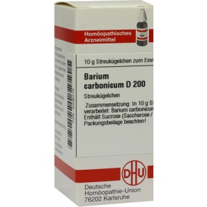 Barium Carbonicum D 200 Globuli 10 g