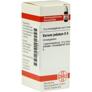 Barium Jodatum D 6 Globuli 10 g