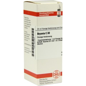 Bryonia C 30 Dilution 20 ml