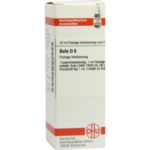 BUFO D 6 Dilution 20 ml