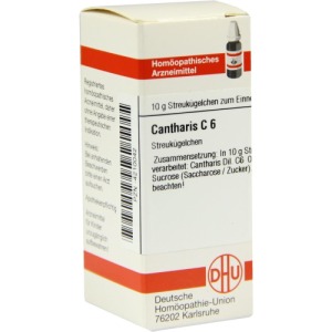 Cantharis C 6 Globuli 10 g