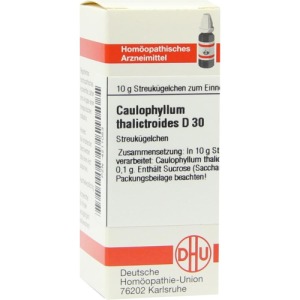 Caulophyllum Thalictroides D 30 Globuli 10 g