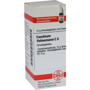 Causticum Hahnemanni C 6 Globuli 10 g