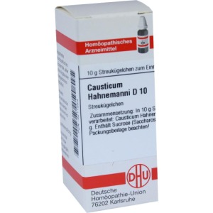 Causticum Hahnemanni D 10 Globuli 10 g