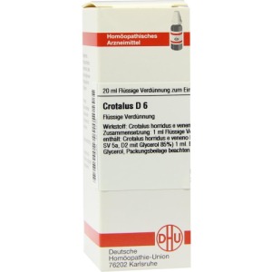 Crotalus D 6 Dilution 20 ml