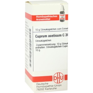 Cuprum Aceticum C 30 Globuli 10 g