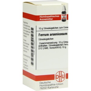 Ferrum Arsenicosum D 12 Globuli 10 g