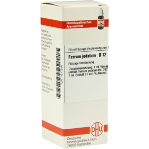 Ferrum Jodatum D 12 Dilution 20 ml