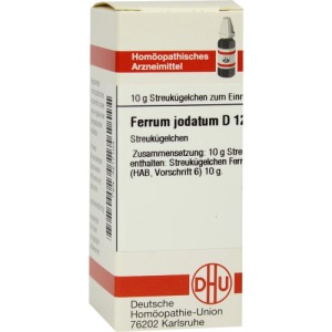 Ferrum Jodatum D 12 Globuli 10 g