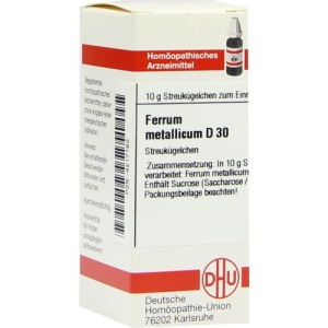 Ferrum Metallicum D 30 Globuli 10 g