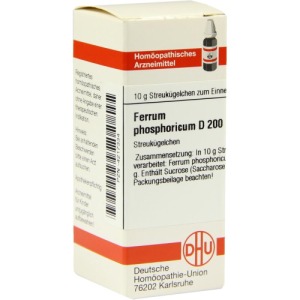 Ferrum Phosphoricum D 200 Globuli 10 g