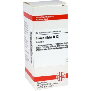 Ginkgo Biloba D 6 Tabletten 80 St