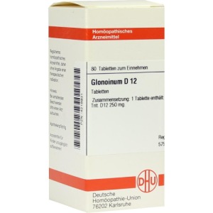 Glonoinum D 12 Tabletten 80 St