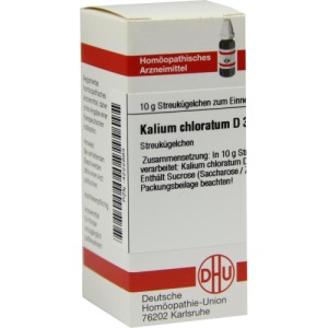 Kalium Chloratum D 30 Globuli 10 g