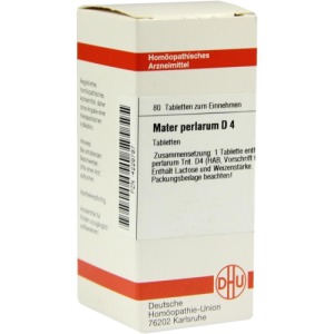 Mater Perlarum D 4 Tabletten 80 St