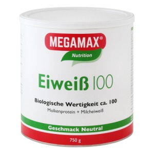 Abbildung: MEGAMAX Eiweiß 100 NEUTRAL, 750 g