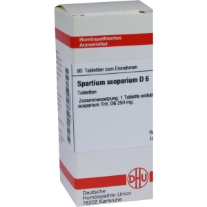 Spartium Scoparium D 6 Tabletten 80 St