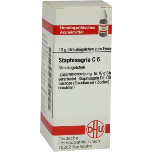Staphisagria C 6 Globuli 10 g