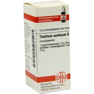 Thallium Aceticum D 12 Globuli 10 g