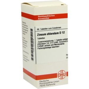 Zincum Chloratum D 12 Tabletten 80 St