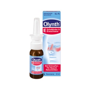 Abbildung: Olynth 0,1 % Schnupfen Dosierspray, 15 ml