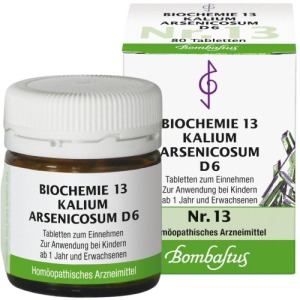 Biochemie 13 Kalium arsenicosum D 6 Tabl 80 St