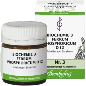 Biochemie 3 Ferrum phosphoricum D 12 Tab 80 St