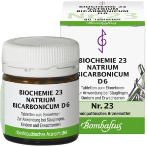 Biochemie 23 Natrium bicarbonicum D 6 Ta 80 St