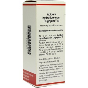 Acidum Hydrofluoricum N Oligoplex 50 ml
