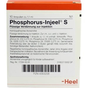 Phosphorus Injeel S Ampullen 10 St