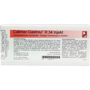 Calimer-gastreu R34 Injekt Ampullen 10X2 ml