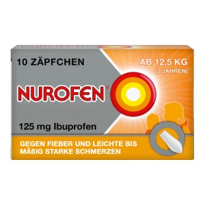 Abbildung: NUROFEN Junior 125 mg, 10 St, 10 St.