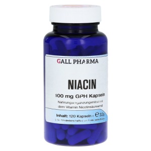 Abbildung: Niacin 100 mg GPH Kapseln, 120 St.