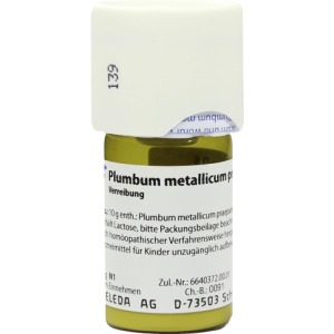 Plumbum Metallicum Praep. D 6 Trituratio 20 g