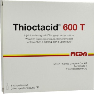 Thioctacid 600 T 5X24 ml