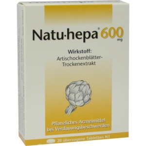 NATU HEPA 600 mg überzogene Tabletten 20 St