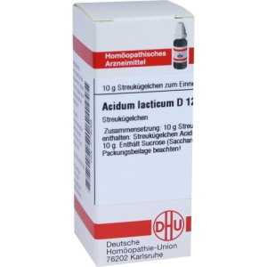 Acidum Lacticum D 12 Globuli 10 g