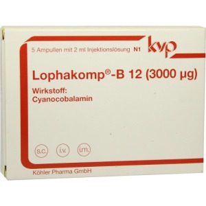 Lophakomp B12 3.000 µg 5X2 ml