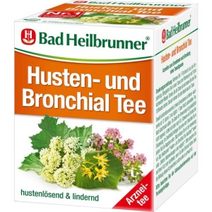BAD Heilbrunner Husten- und Bronchial Te 8X2,0 g
