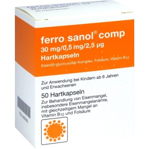 Ferro Sanol Comp. Hartkaps.m.msr.überz.P 50 St
