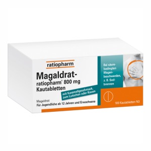 Abbildung: Magaldrat ratiopharm 800 mg Kautabletten, 100 St.