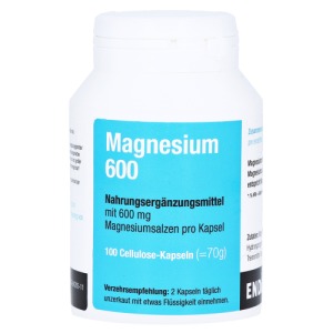 Abbildung: Magnesium 600 Kapseln, 100 St.