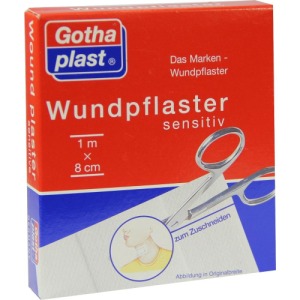 Gothaplast Wundpflaster sensitiv 1mx8cm 1 St