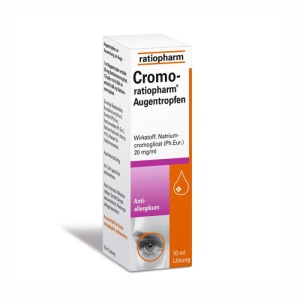 Abbildung: Cromo ratiopharm Augentropfen, 10 ml