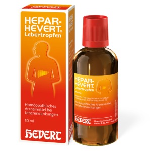Abbildung: Hepar Hevert Lebertropfen, 50 ml