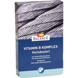 GEHE Balance Vitamin B Komplex Kapseln 60 St