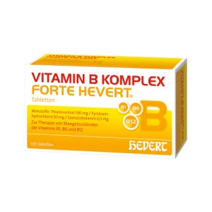 Abbildung: Vitamin B Komplex forte Hevert Tabletten, 100 St.