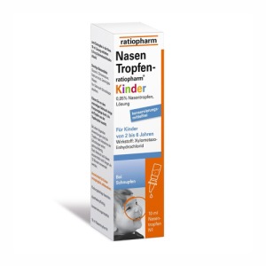 Abbildung: NasenTropfen ratiopharm Kinder konservierungsmittelfrei, 10 ml