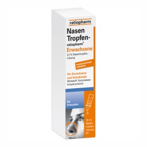 Abbildung: NasenTropfen ratiopharm Erwachsene konservierungsmittelfrei, 10 ml